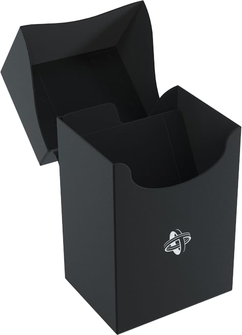 Gamegenic 80-Karten-Deckhalter zur TCG-Aufbewahrung – Schwarz