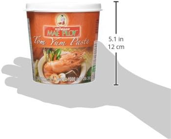 Mae Ploy Tom Yam Paste 1 kg – Authentische thailändische rote Currypaste für würzige Suppen und Pfannengerichte