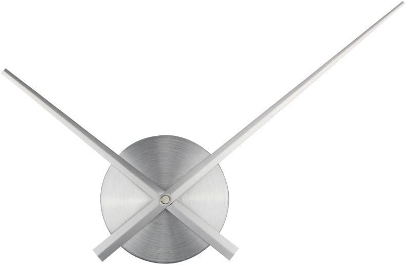 Timelike - 3D Clock Hands DIY Large Wall Clock Needles with Quartz Mechanism (Black)