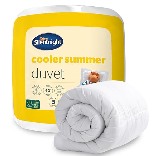 Silentnight – Kühlere Sommerbettdecke, 4,5 Tog, Mikrofaser, Kingsize