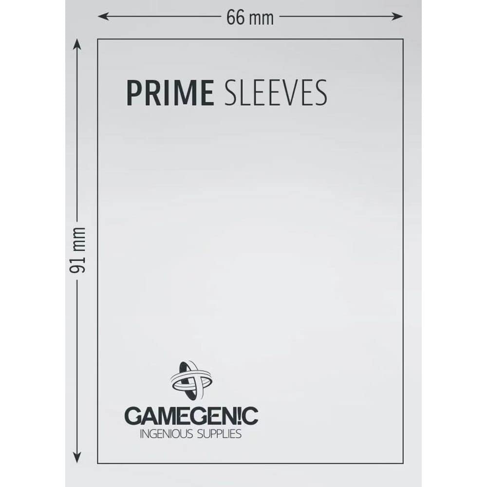 Gamegenic Prime Sleeves (100er-Pack) – Lila zum Schutz von Sammelkarten