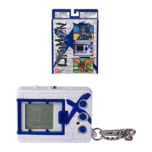 DigimonX Virtuelles Monster-Haustiergerät – Weiß & Blau 41922NP