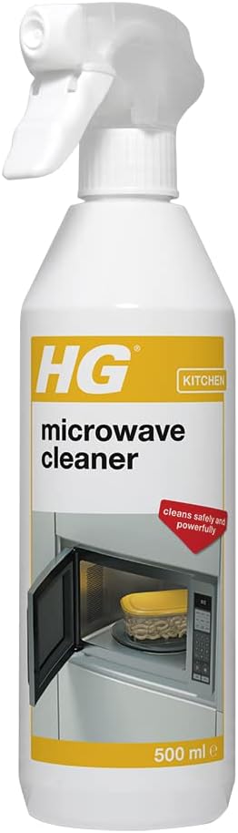 HG Microwave Cleaner Spray 500ml - Fast-Acting Degreaser for Grease & Caked-On Food