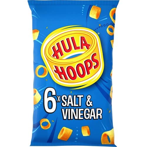 Hula Hoops Salz & Essig Multipack – 6 x 24 g Beutel
