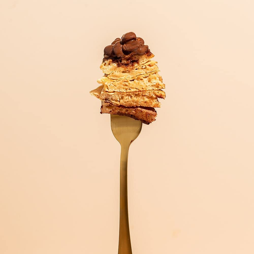 THE PROTEIN WORKS Loaded Protein Pancake Mix - High Protein, Low Sugar Breakfast Mix with Tri-Protein Blend