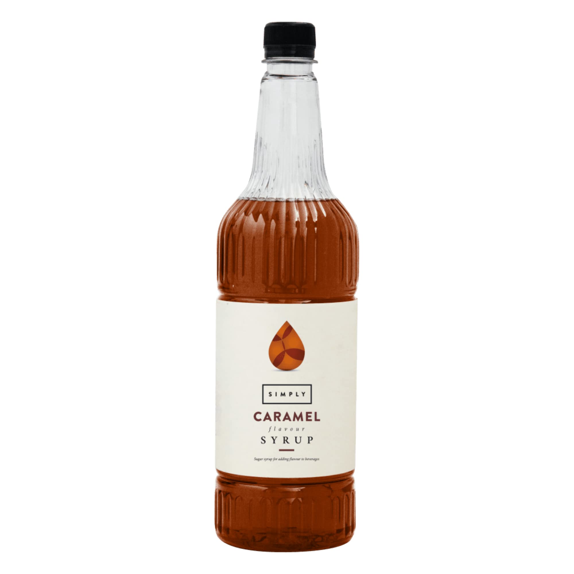 Simply - Caramel Syrup Vegan & Nut Free for Coffee, Cocktails & Baking (1 Litre)