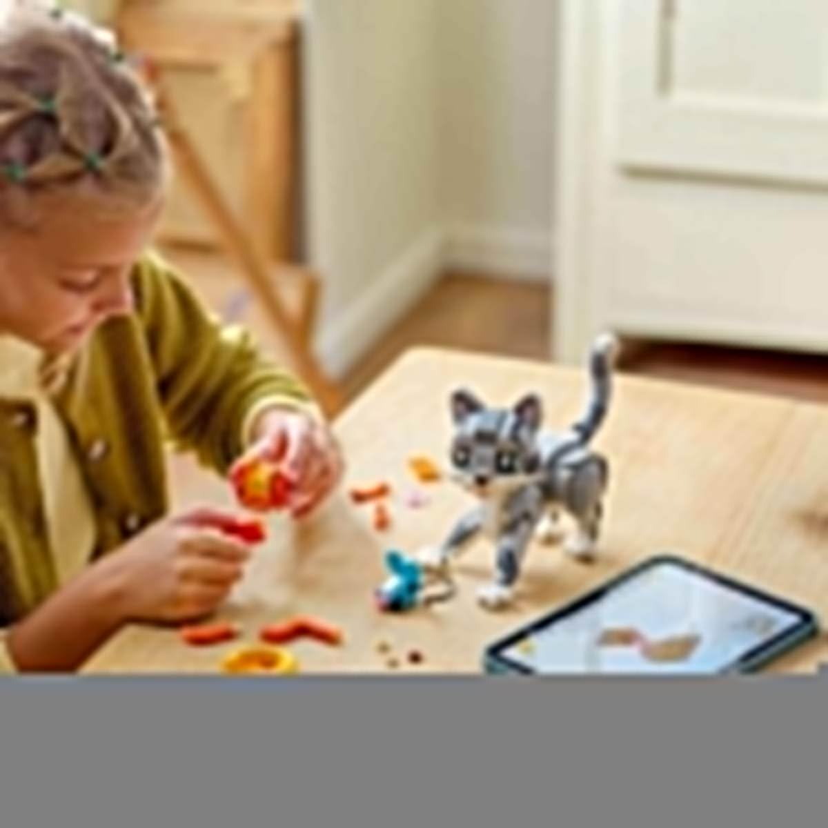 LEGO Creator 3in1 Playful Cat Toy - Buildable Cat, Dog & Pigeon Models for Ages 8+