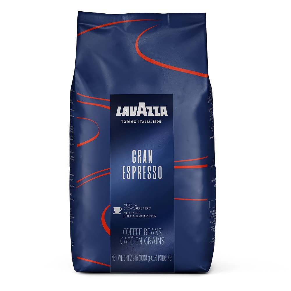 Lavazza Coffee Grand Espresso, Whole Beans, 1000g