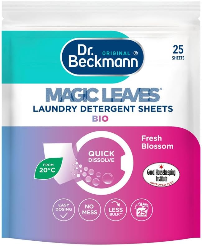 Dr. Beckmann - MAGIC LEAVES BIO Laundry Detergent Sheets (25 Sheets)