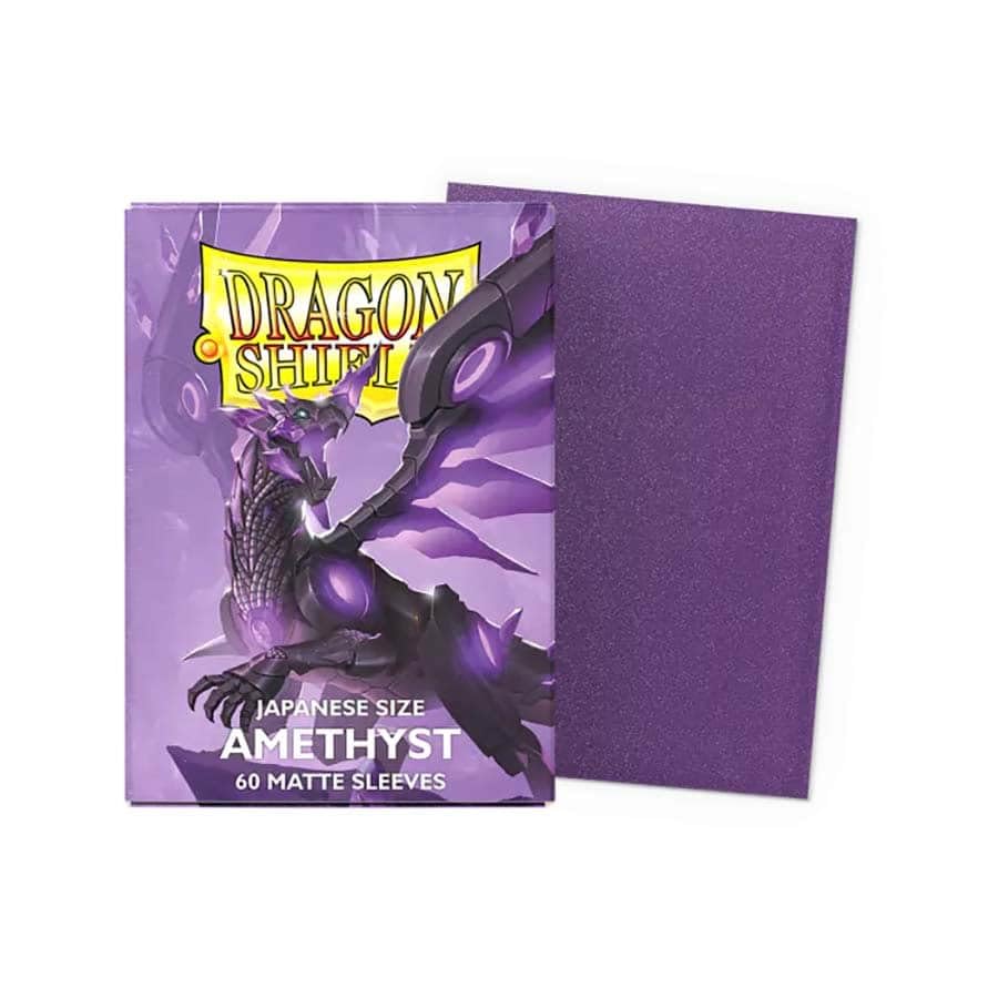 Dragon Shield Japanische matte Amethyst-Kartenhüllen (60er-Pack)