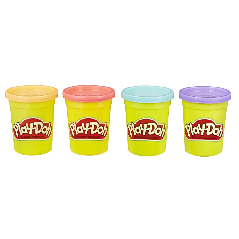 Play-Doh 4er-Pack mit Süßigkeitenmotiv – Ungiftiges Modelliermasse-Set für Kinder ab 2 Jahren