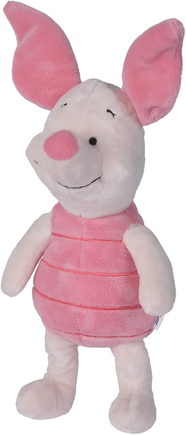 Disney Piglet 25 cm Plush Toy - Soft Cuddly Stuffed Animal from Winnie The Pooh Range
