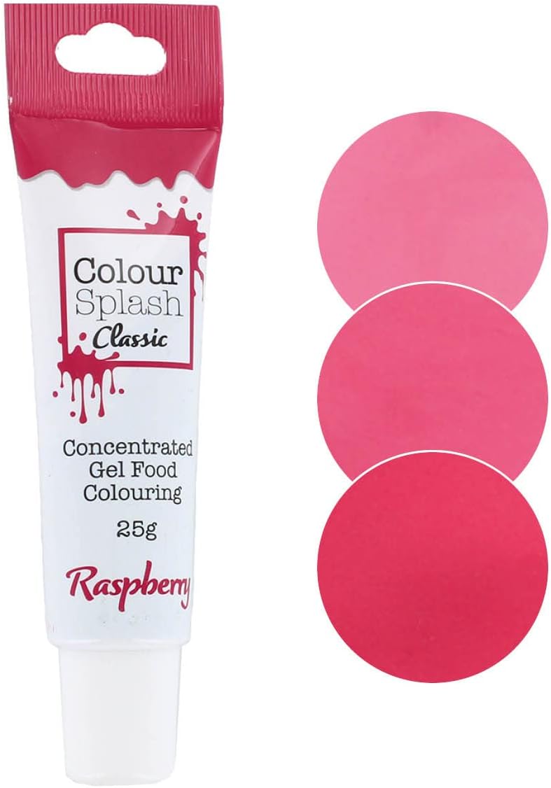 Colour Splash – Lebensmittelfarbgel in der Tube, natürliche und essbare Inhaltsstoffe, hochkonzentriert