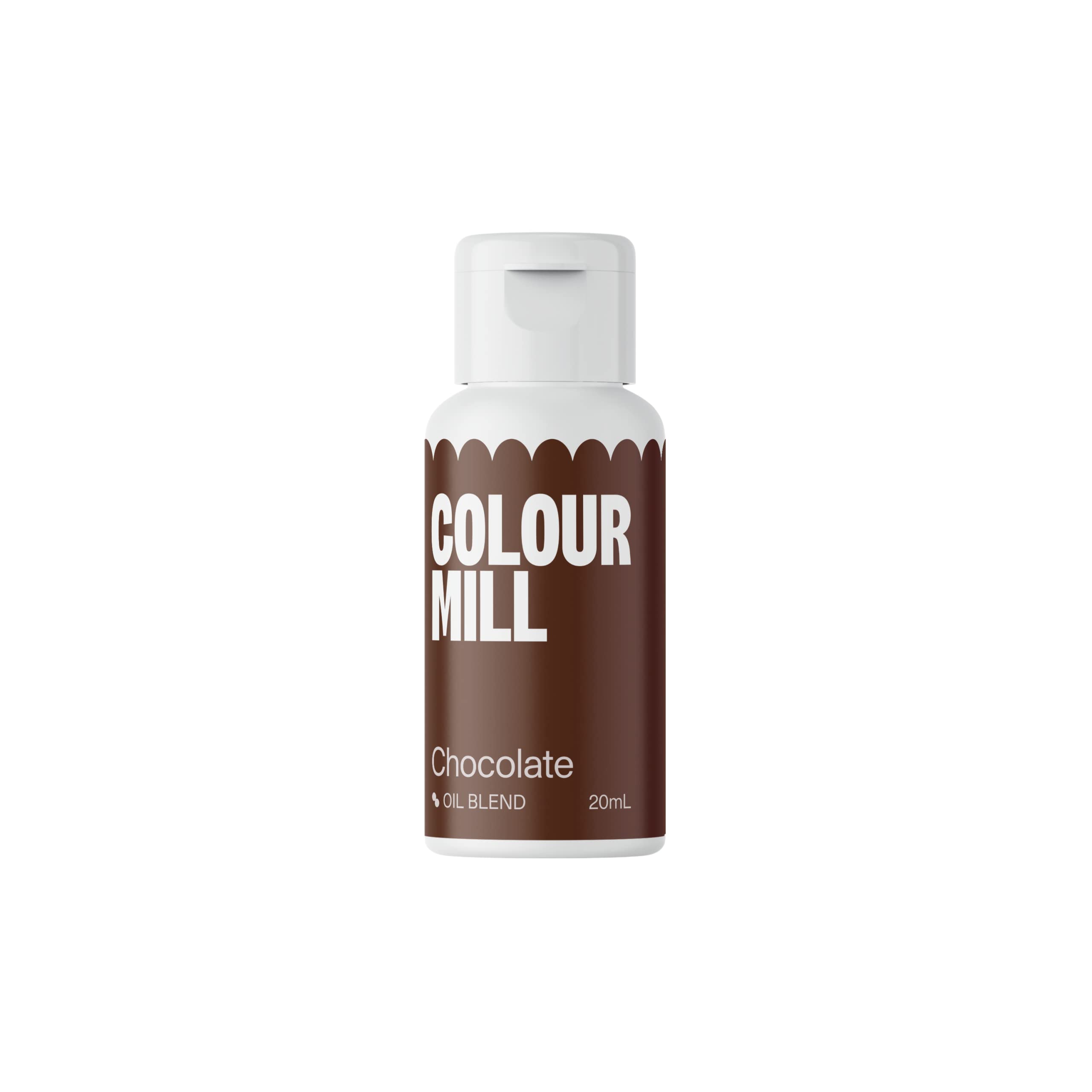 Colour Mill Oil Blend Food Colouring Chocolate - 20ml Oil-Based Food Colouring for Baking