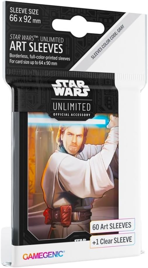 Gamegenic Star Wars Unlimited Obi-Wan Kenobi Art Sleeves für TCG-Karten