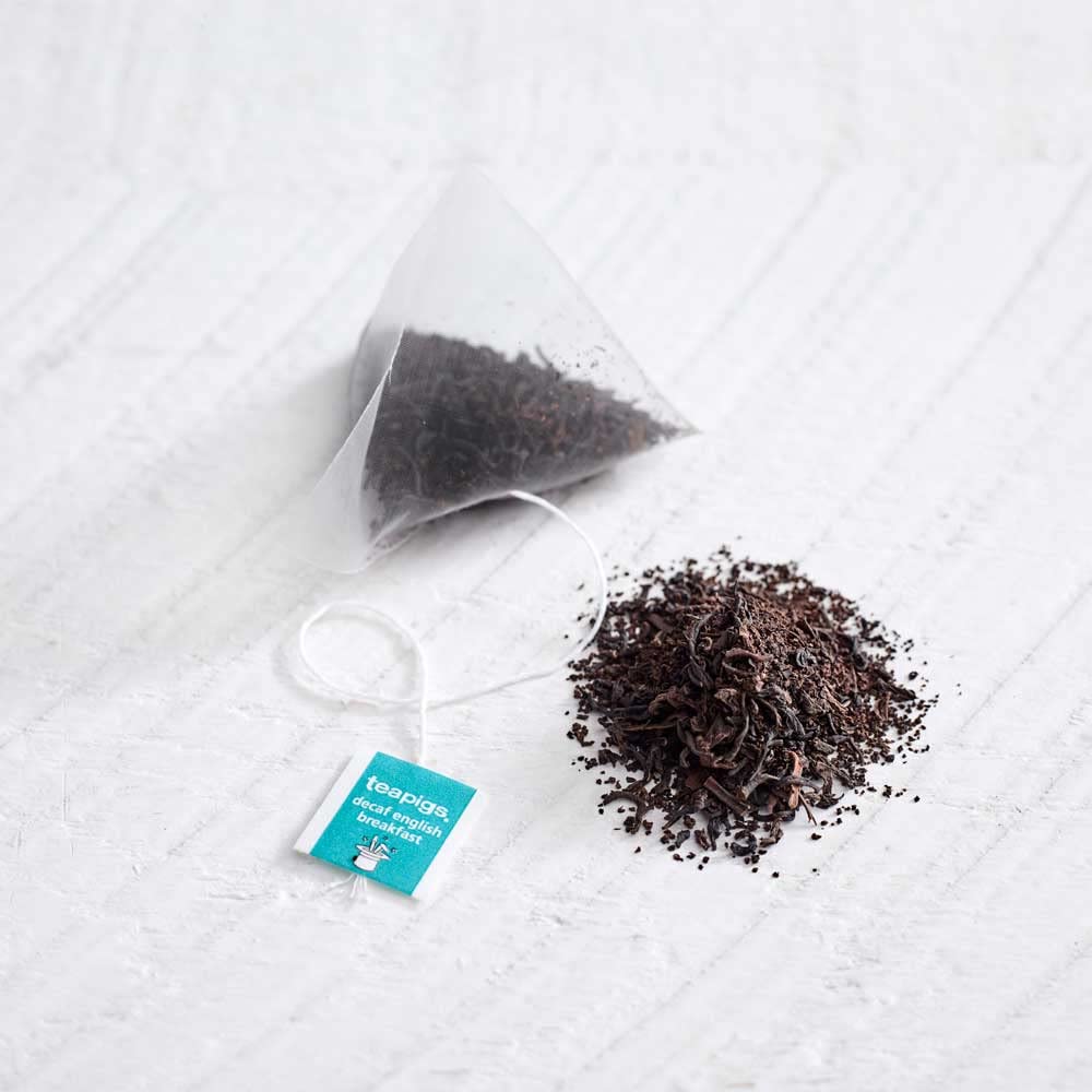 teapigs Decaf English Breakfast Tea – Entkoffeinierter Schwarztee in Beuteln
