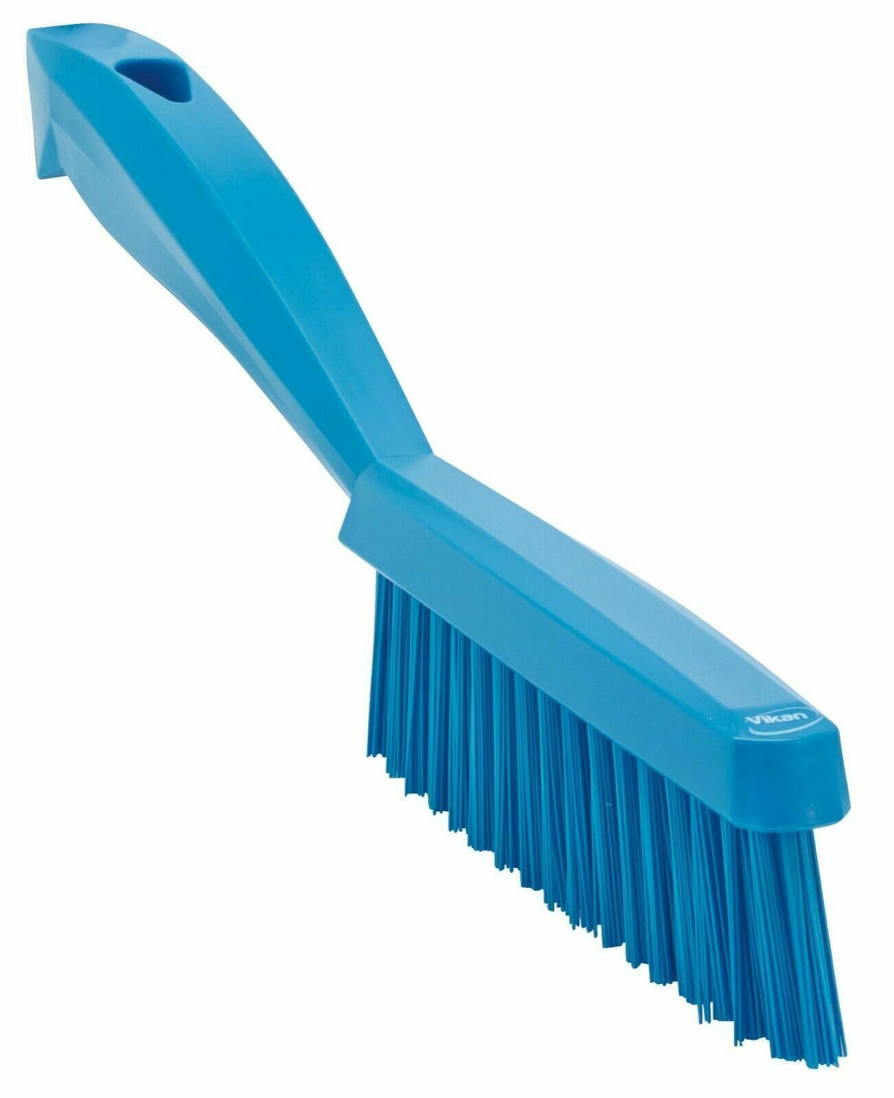 Vikan - 41953 Slim Stiff Bristle Hand Brush for Washing & Sweeping