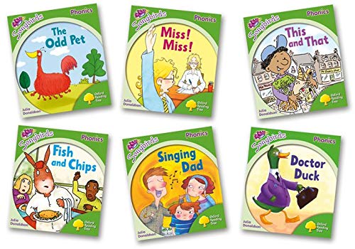 Oxford Reading Tree Songbirds Phonics: Level 2: Mixed Pack of 6 - Julia Donaldson