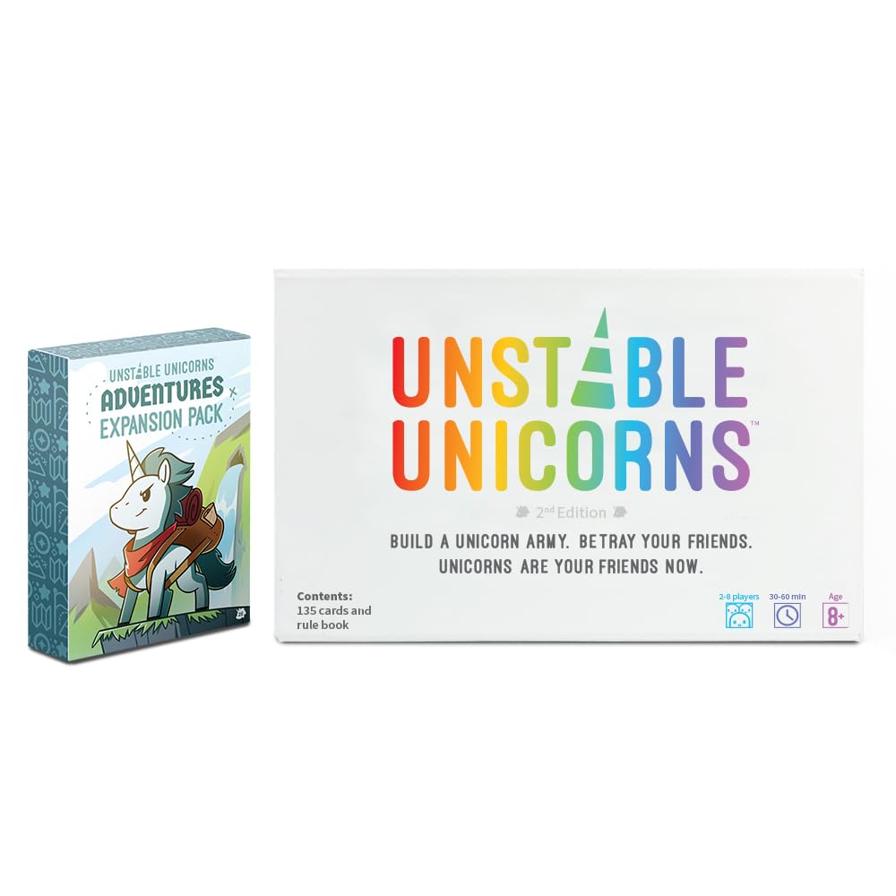 Unstable Games Unstable Unicorns Adventures Erweiterungspaket Kartenspiel