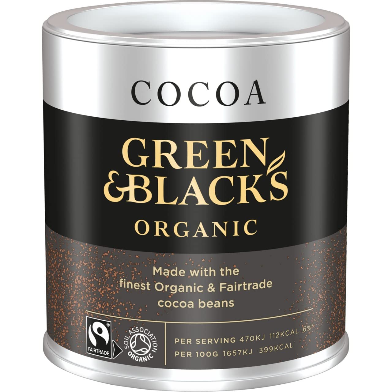 Green & Black's Bio Kakaopulver, Fairtrade, 125g