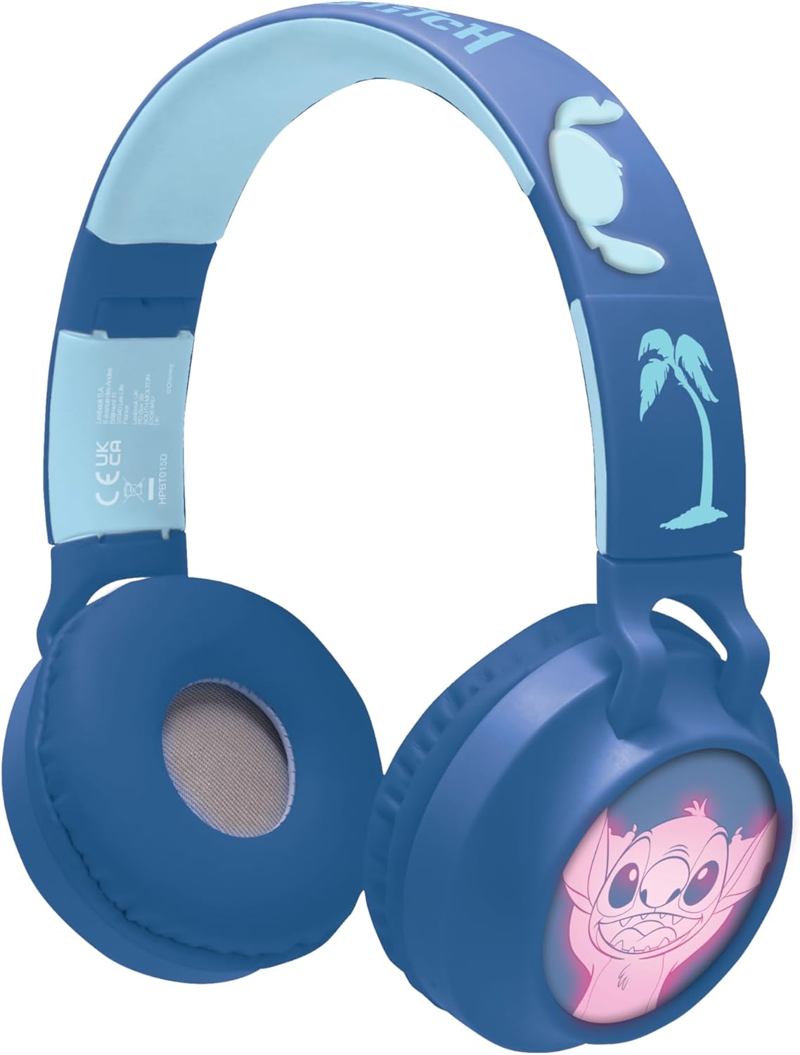 Lexibook Disney Stitch Wireless and Wired 2-in-1 Headset