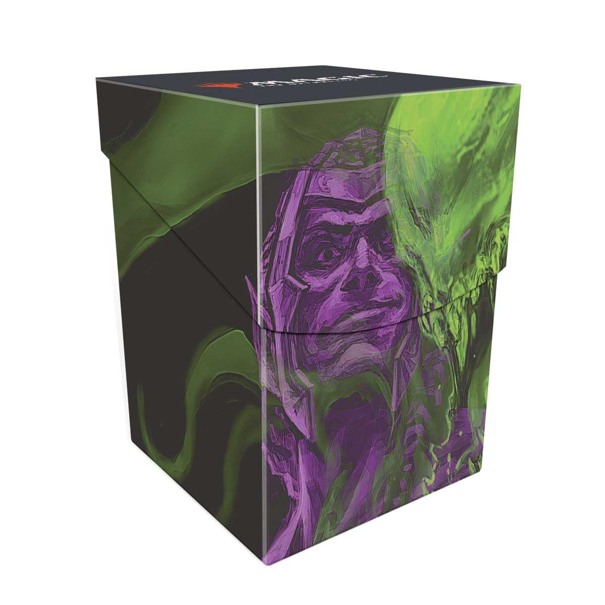 Ultra Pro MTG Duskmourn Deck Box – Tyvar, der Pummeler (Double Exposure Alt) für Magic: The Gathering