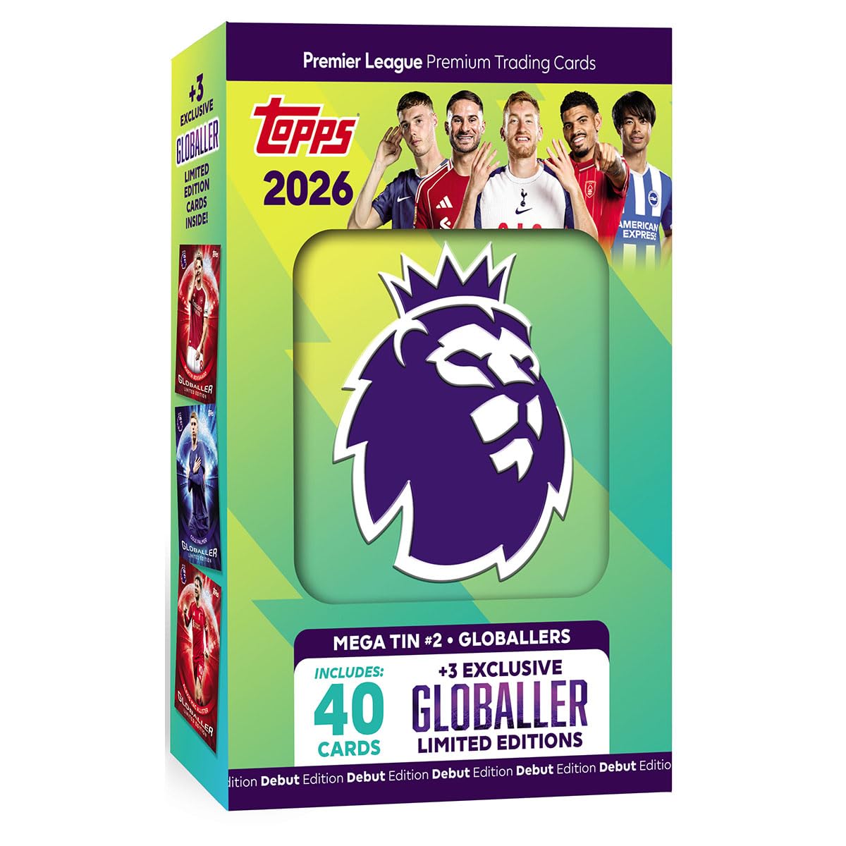 Topps Premier League 2025/26 Goal Machines #2 Mega Tin Trading Cards
