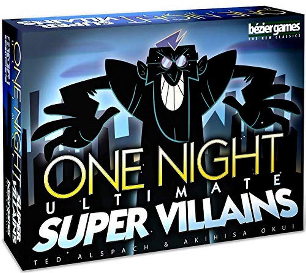 Bezier Games One Night Ultimate Super Villains Brettspiel