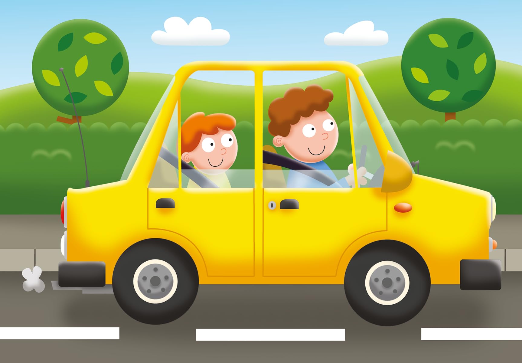 Ravensburger Travel Far My First Jigsaw Puzzles - Educational Vehicle Puzzles for Toddlers 18 Months+