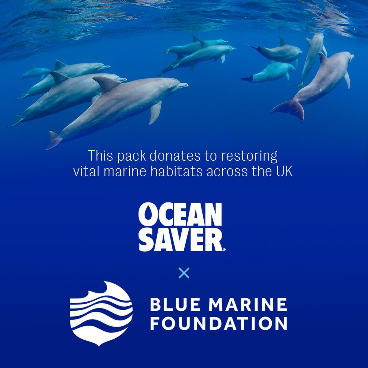 OceanSaver Eco-Friendly Dishwasher Tablets - 100 Pack | Plastic-Free, Non-Toxic Cleaning