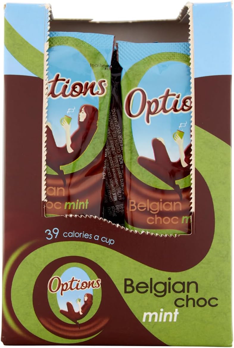 Twinings - Options Belgische Minzschokoladenbeutel (30 x 11 g)