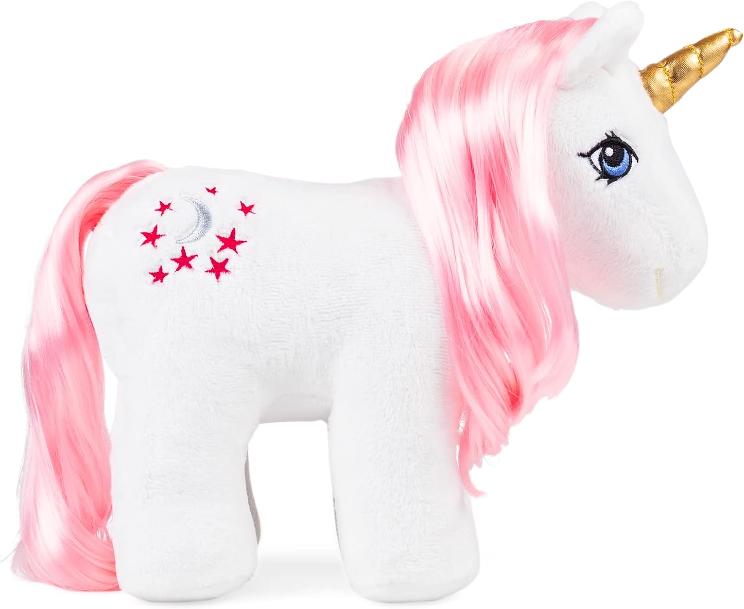 My Little Pony 40th Anniversary Plush Moondancer - Retro Collectible Pony for Kids 3+