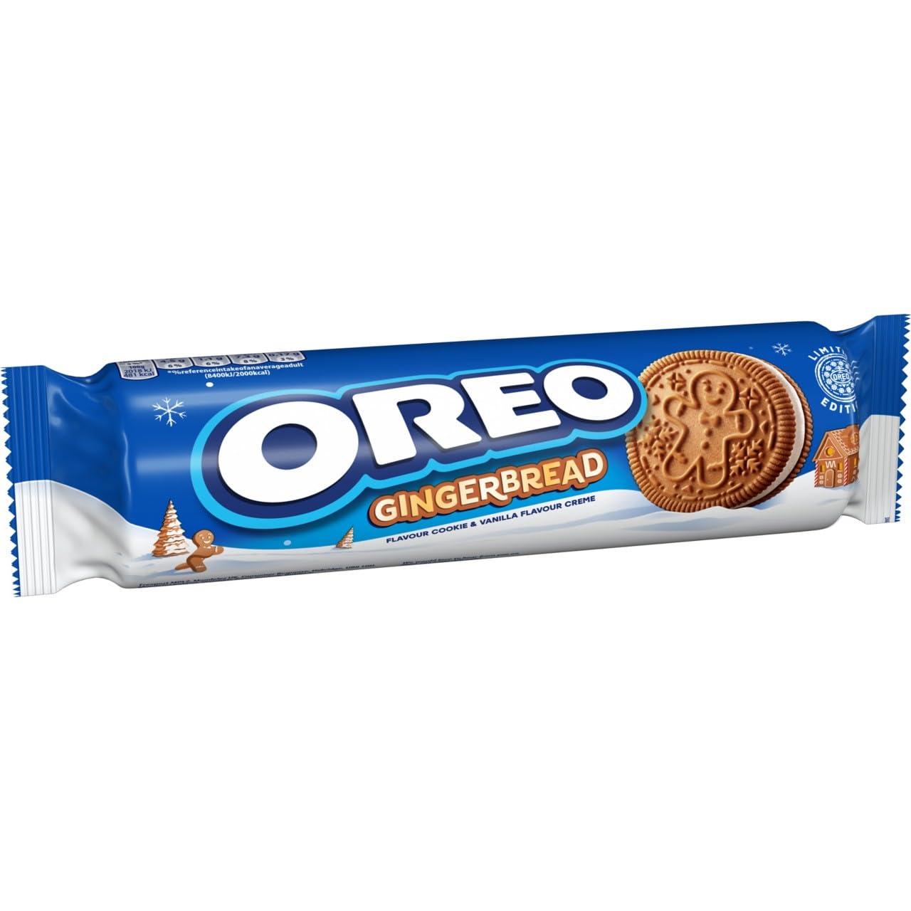 Oreo Sandwich-Kekse mit Lebkuchengeschmack und Vanillecreme in limitierter Auflage