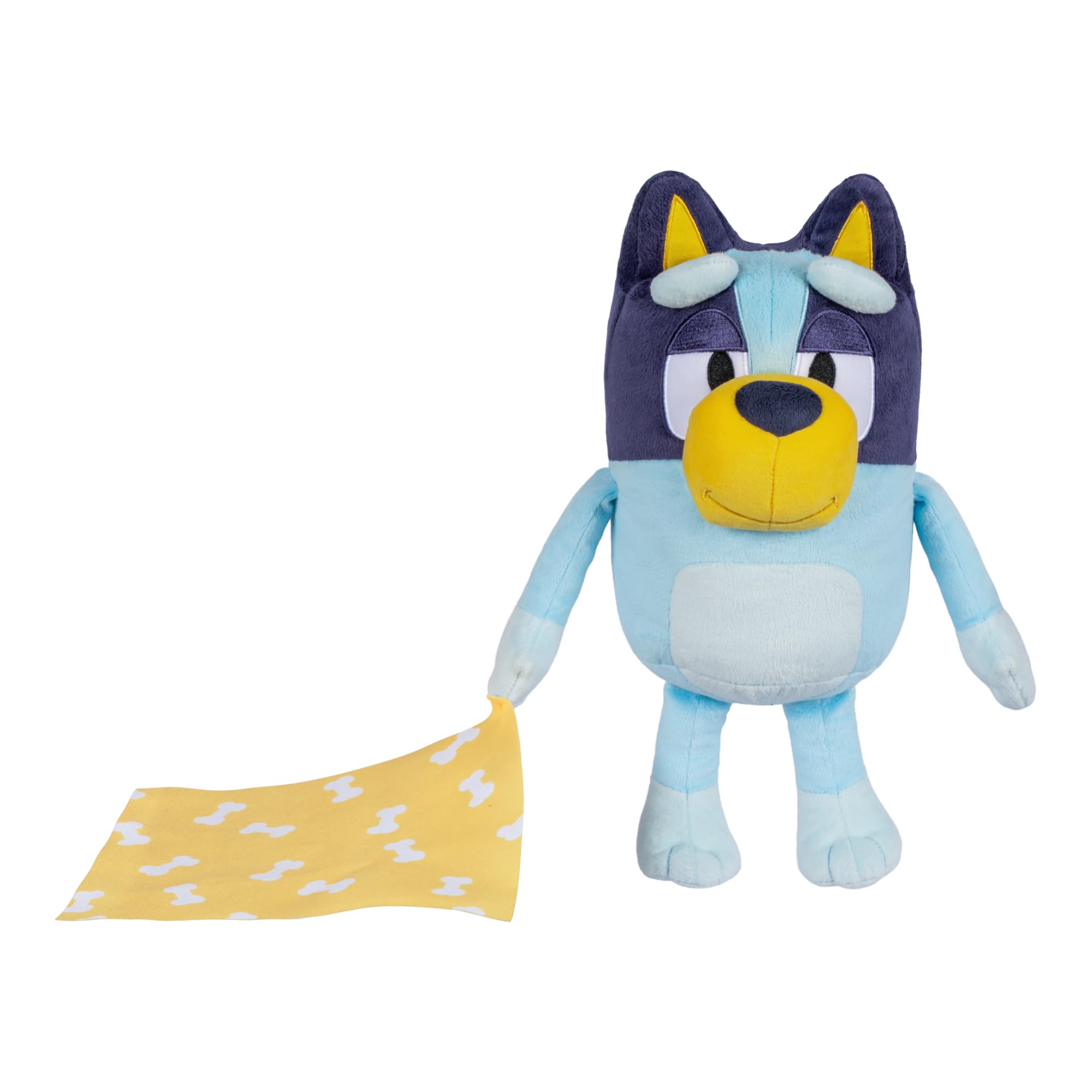 Bluey Sleepy Time 13 Inch Plush with Blanket - Press Tummy to Hear 7 Phrases & Theme Song