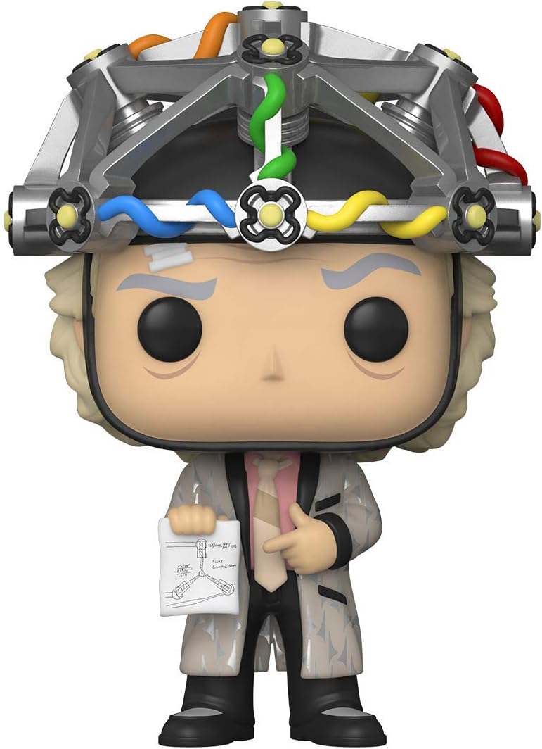 Funko Pop! Movies: Back to the Future - Doc w/Helmet Vinyl Figure (46914)