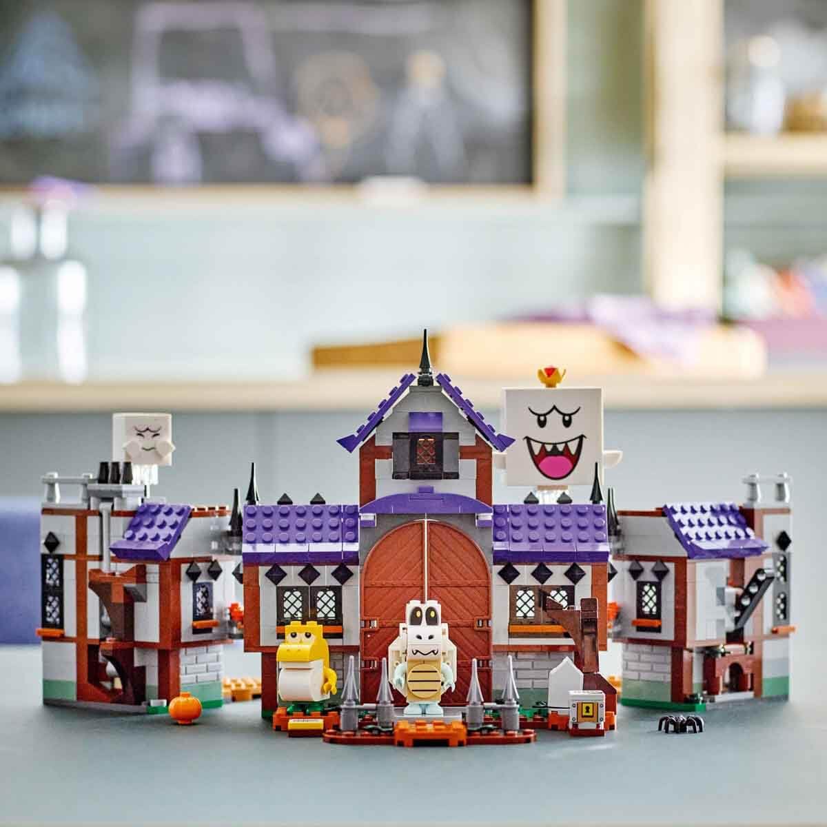 LEGO Super Mario King Boo’s Haunted Mansion Playset - Building Toy for Kids 8+