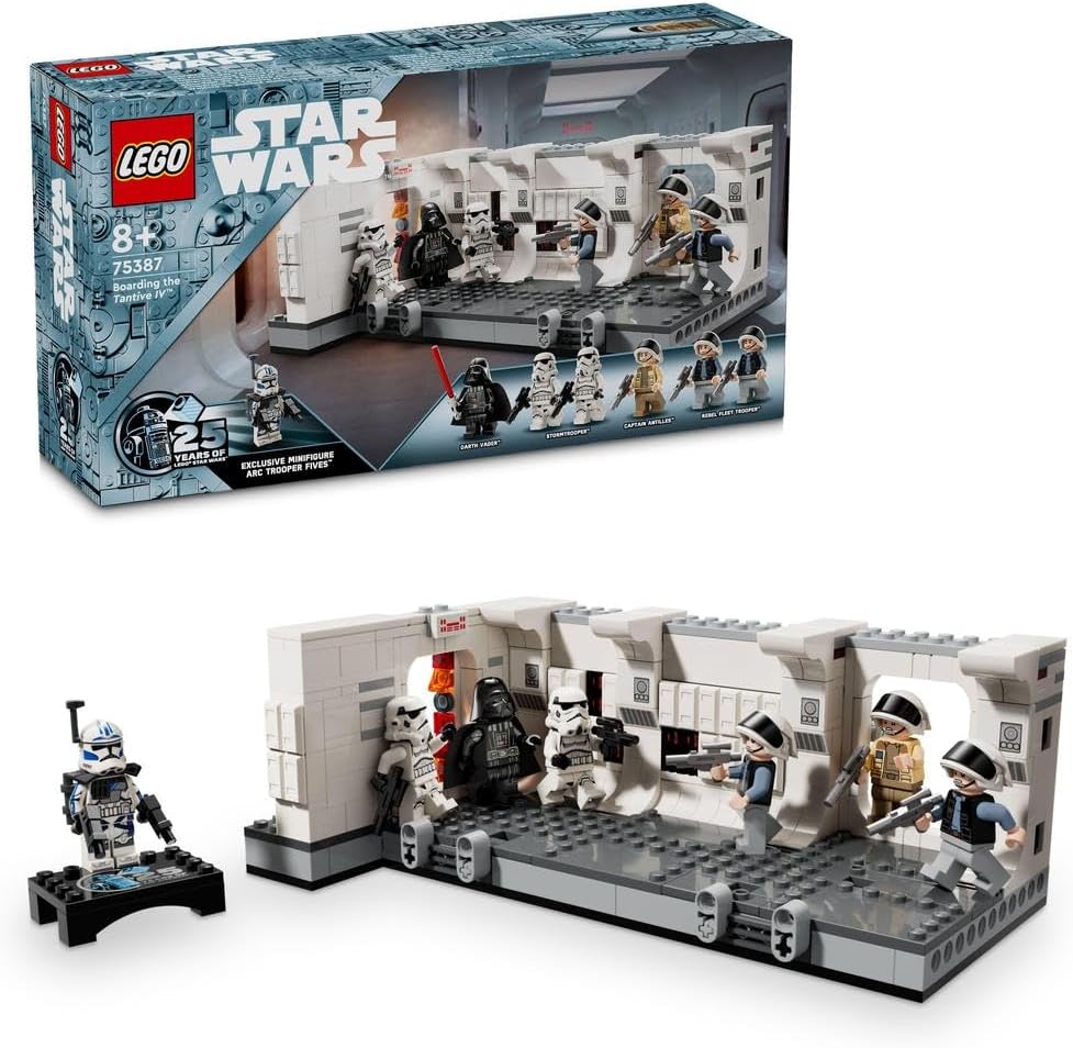 LEGO Star Wars Boarding the Tantive IV Set 75387 – Baubares Spielset für 8+
