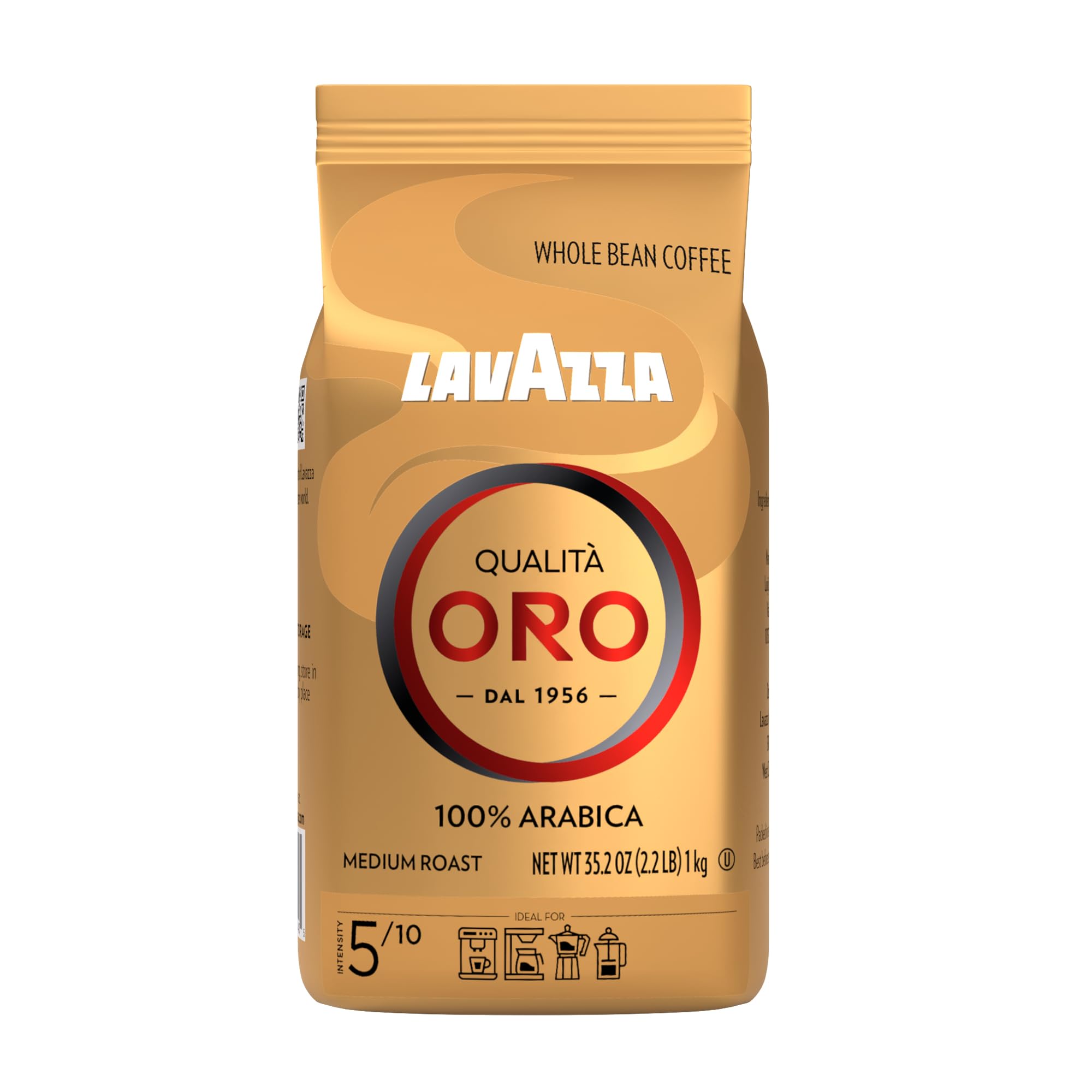 Lavazza Qualita Oro Italienischer Vollbohnenkaffee 2,2 lb (997,9 g)