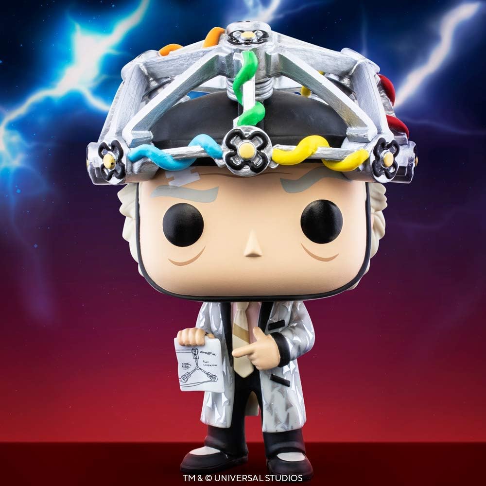 Funko Pop! Movies: Back to the Future - Doc w/Helmet Vinyl Figure (46914)
