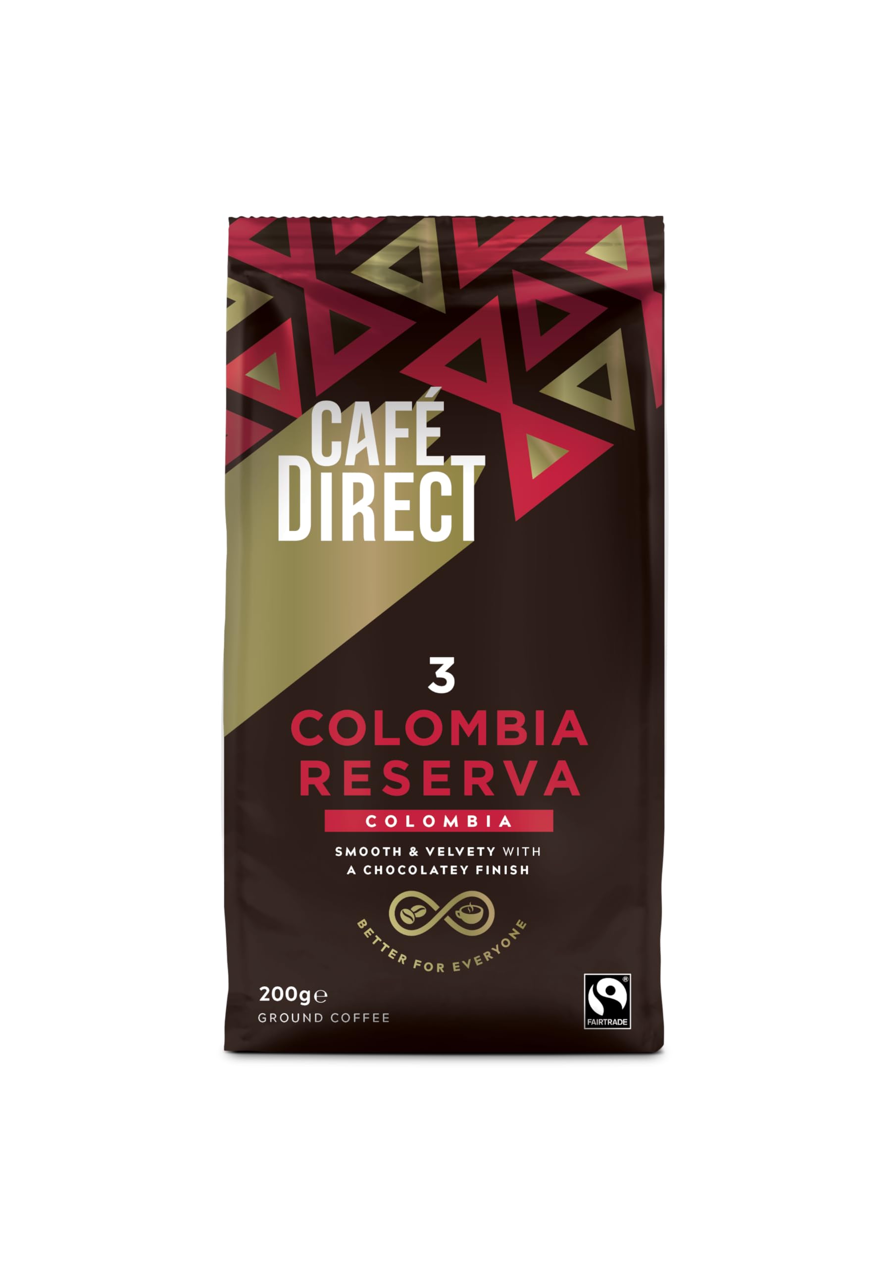 Cafédirect Cauca Valley Kolumbien Fairtrade gemahlener Arabica-Kaffee 200 g