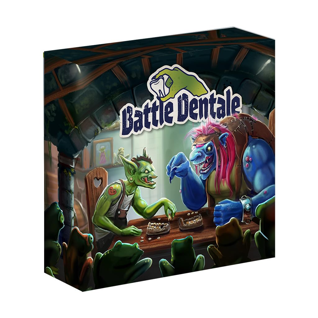 Bright Eye Games Battle Dentale Brettspiel – Strategiespiel für Kinder ab 8 Jahren