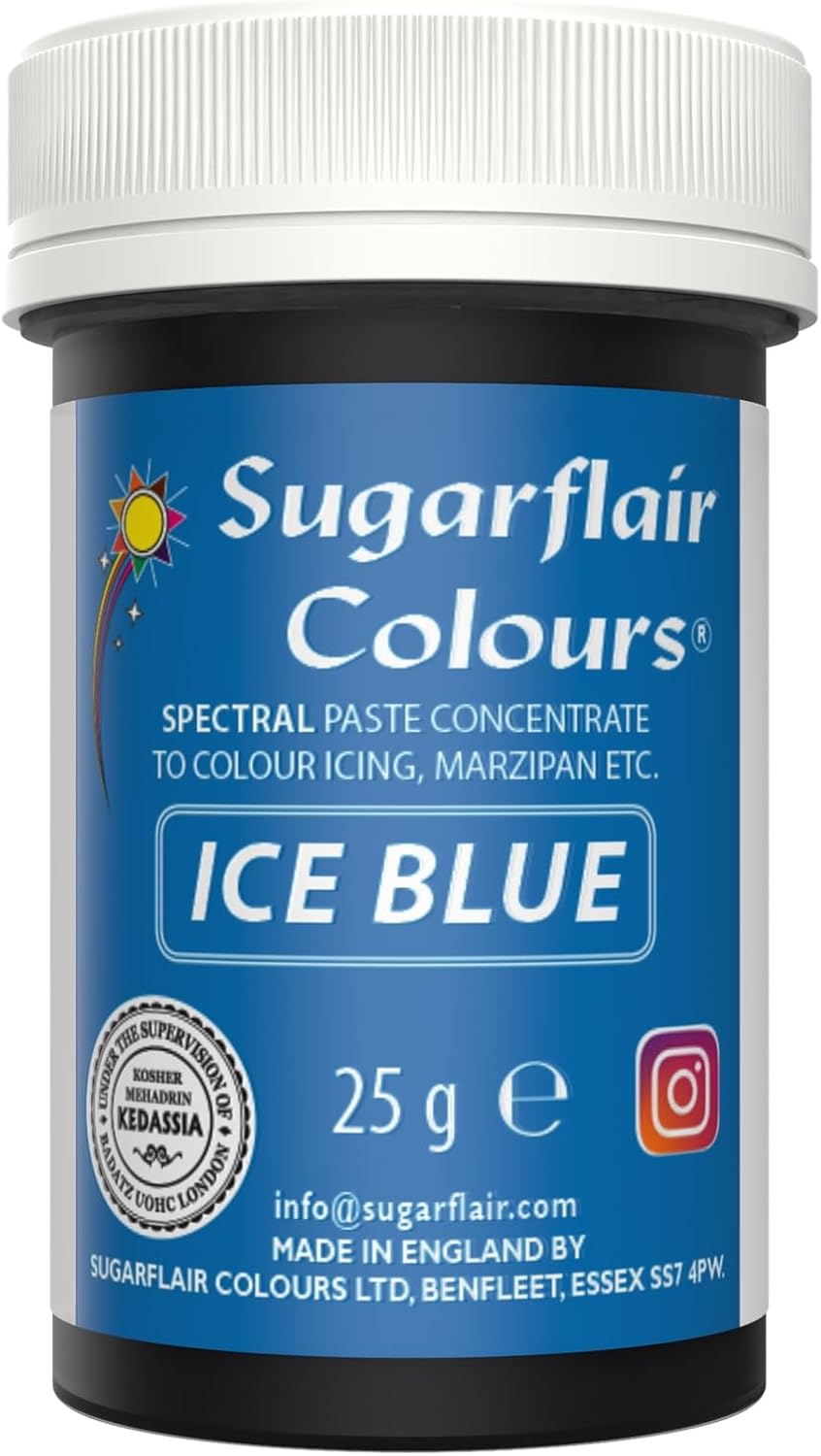 Sugarflair - Spectral Ice Blue Lebensmittelfarbpaste (30 g)