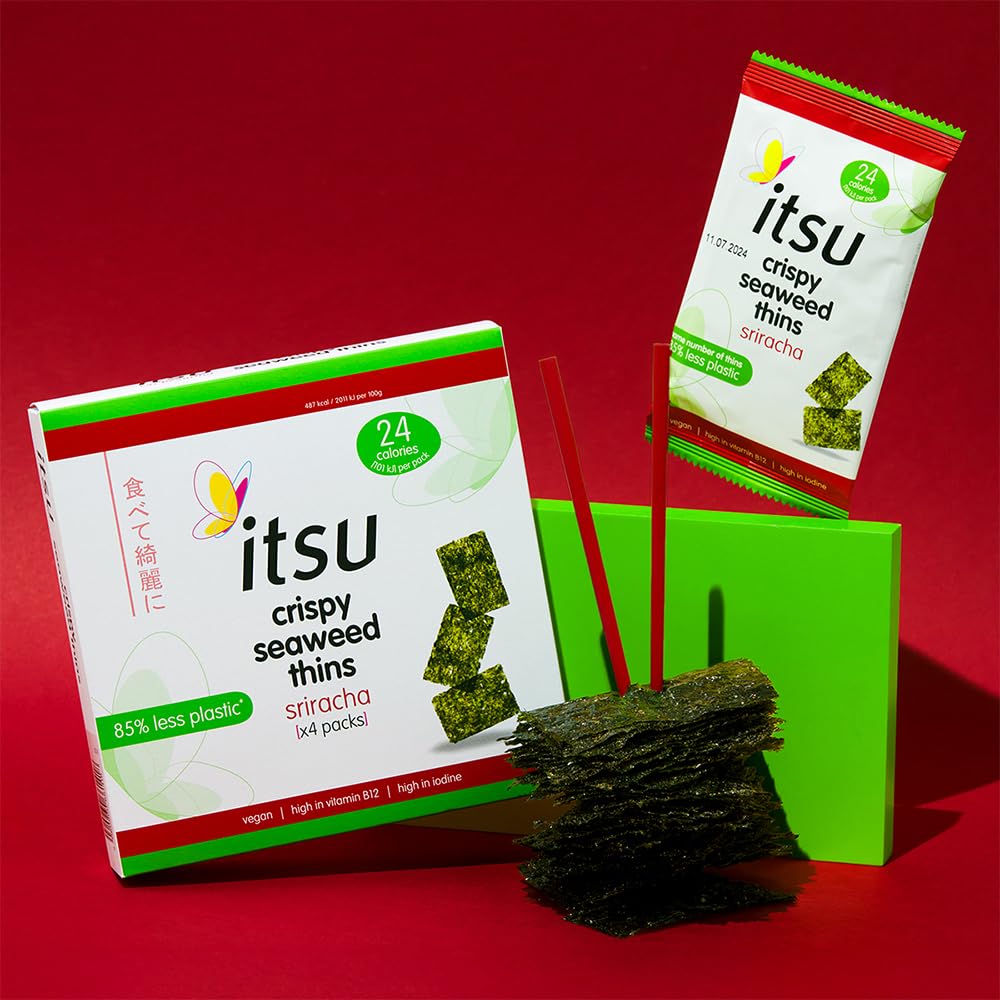 Itsu - Sriracha Seaweed Thins 32-Pack