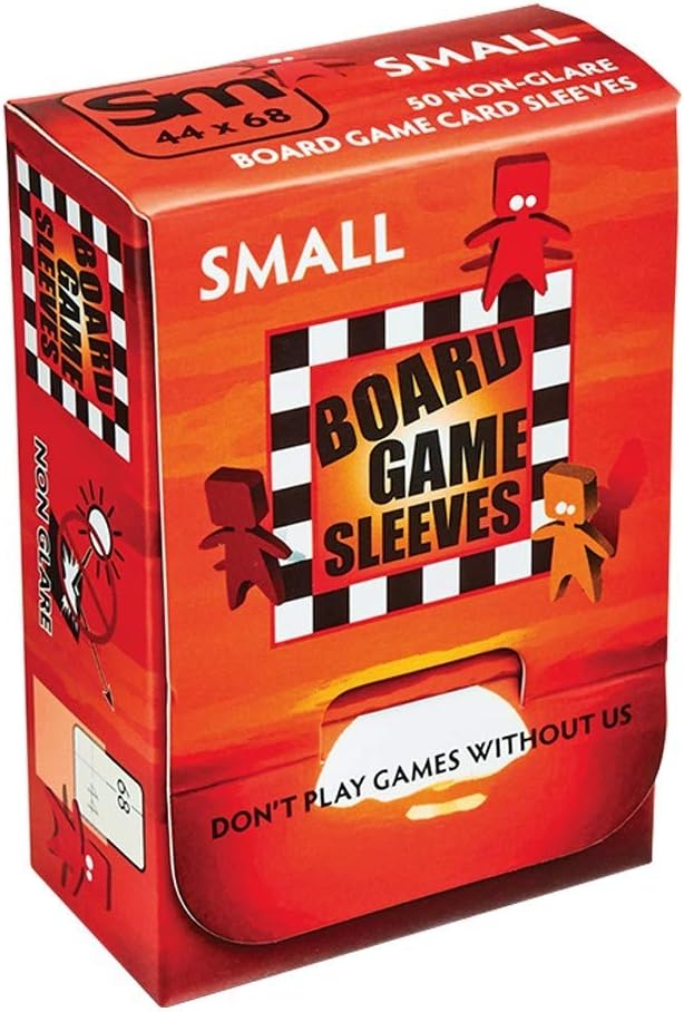 Arcane Tinmen ART10424 Brettspielhüllen – Klar, blendfrei, 44 x 68 mm (50er-Packung)