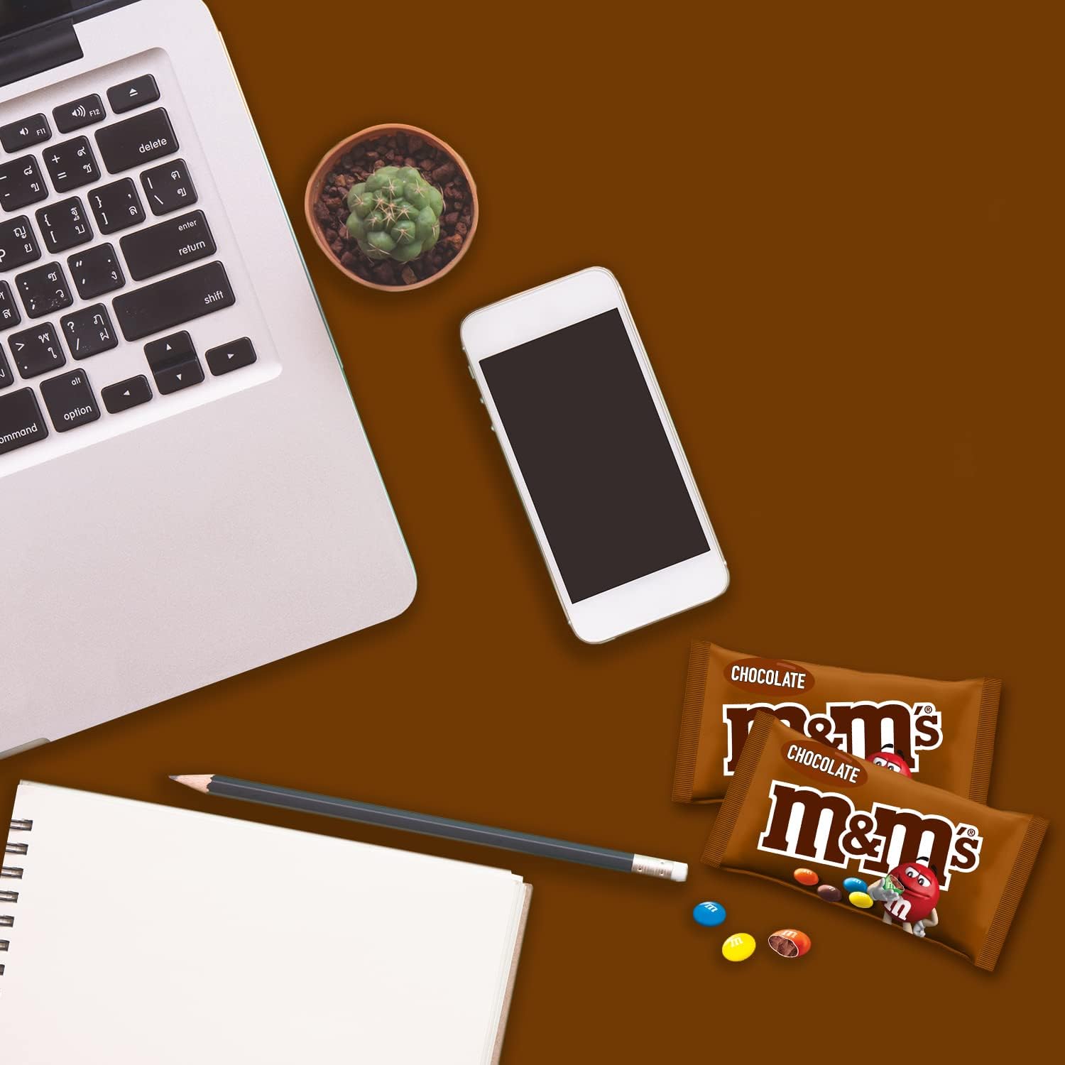 M&M's Milchschokolade-Großpackung – 24er-Packung Snack-Tüten für Filmabende und Geschenke