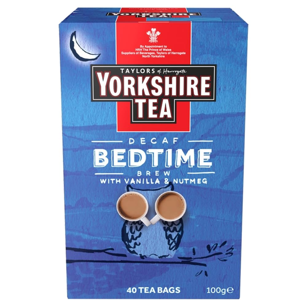 Yorkshire Tea – Bedtime Brew Decaf-Teebeutel, 160 Stück (4 x 40)