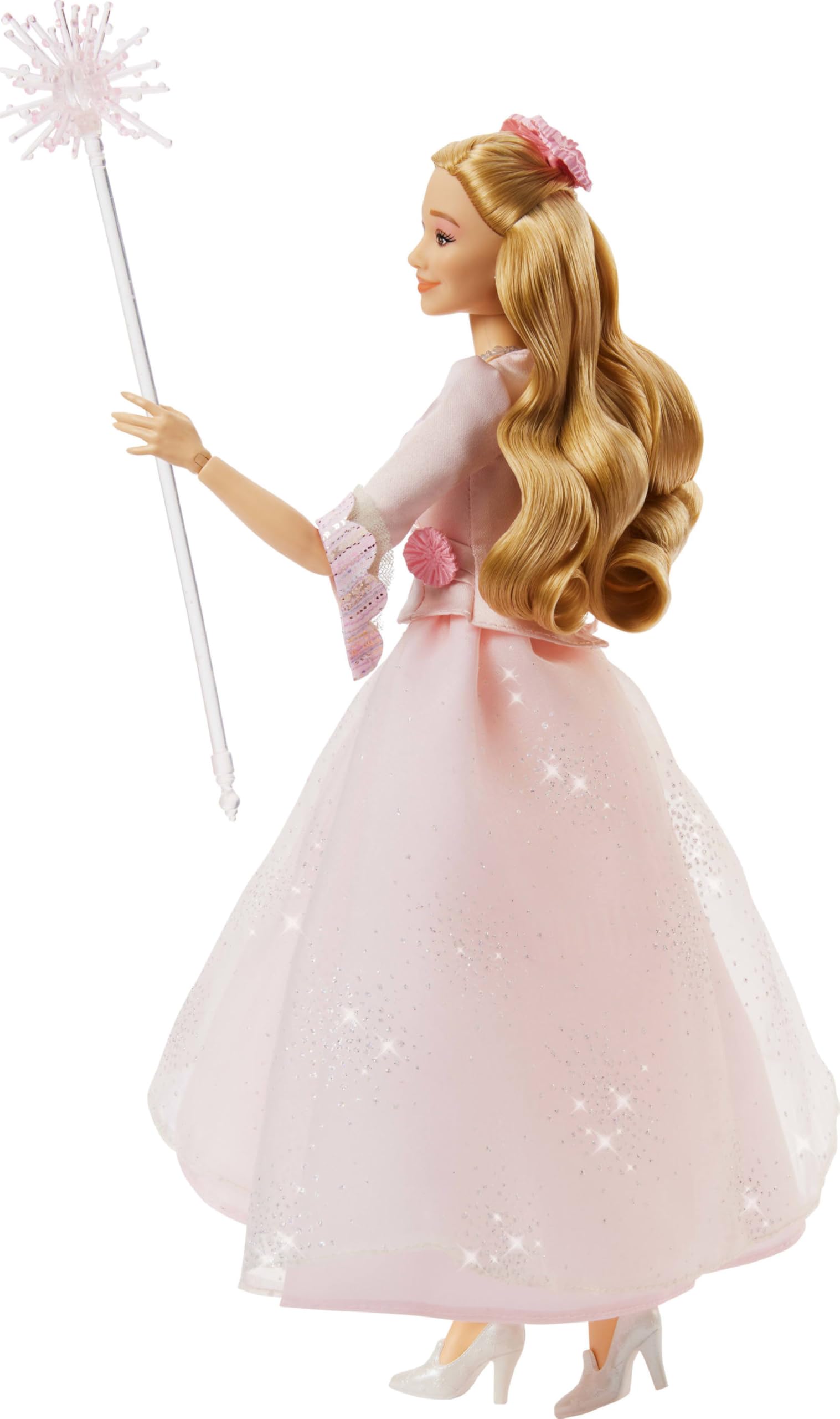 Mattel Wicked: For Good Glinda Fashion Doll - 11-Point Articulation, Movie-Accurate Design