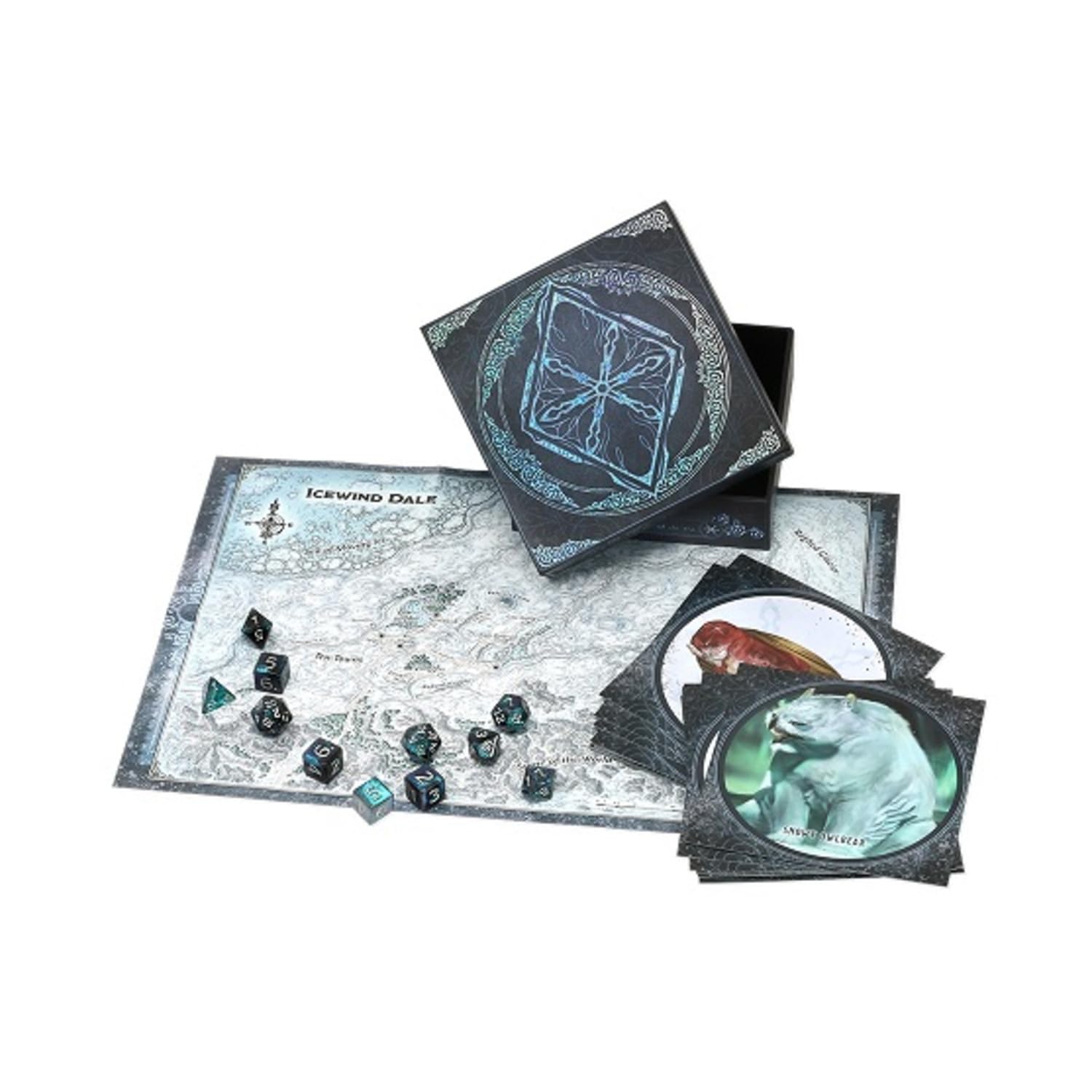 Dungeons & Dragons Icewind Dale: Rime of the Frostmaiden Würfel- und Miscellany-Kit