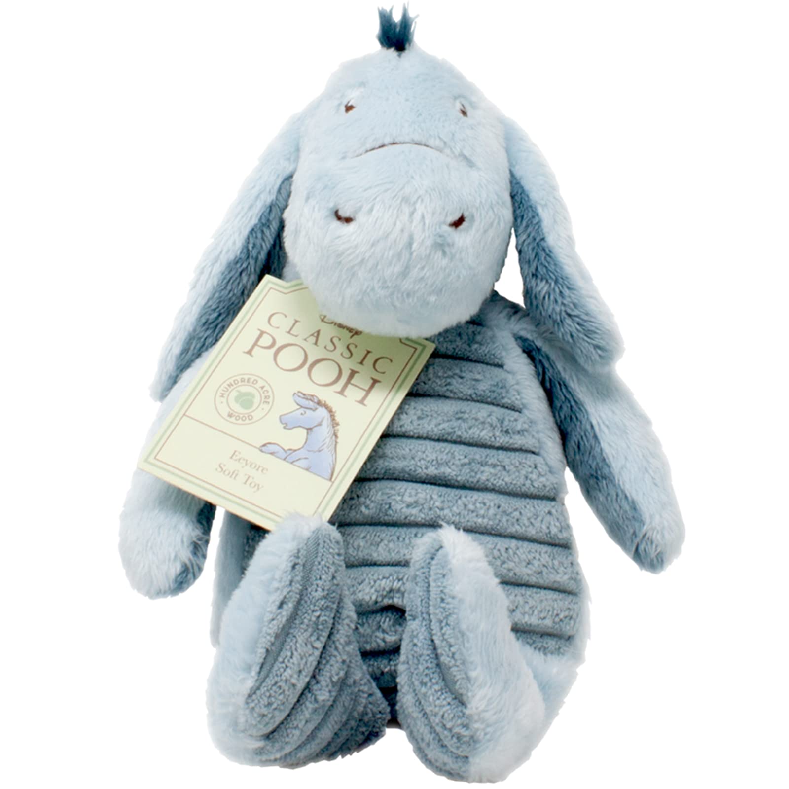 Classic Winnie the Pooh Eeyore Plush Toy - Soft Cuddly Donkey for Babies & Toddlers