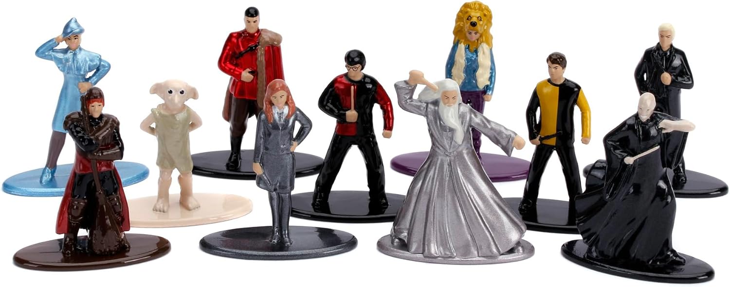 Jada Toys Harry Potter Blind Pack Display - Nanofigs Collectible Metal Figures